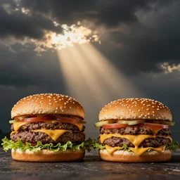 hamburger, cheeseburger, big mac, whooper