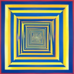 baffling optical illusion, colorful, high resolution