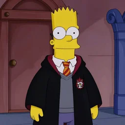 A still of Harry Potter in The Simpsons