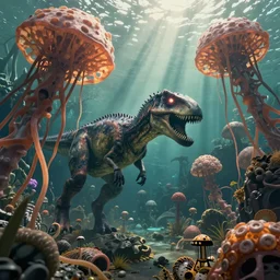 jurassic park but with giant amoebas