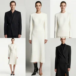 fashion icon, contemporary collage, highly detailed, hdr, french chic, minimal style, smooth, sharp focus, photo by nick knight