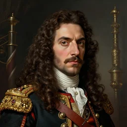 portrait of a spanish admiral blas de lezo y olavarrieta, face portrait, only one eye, 1 8 th century clothing, epic, tragic, military art, fantasy, dieselpunk, hd shot, digital portrait, beautiful, artstation, comic style, by artgerm, guy denning, jakub rozalski, magali villeneuve and charlie bowater