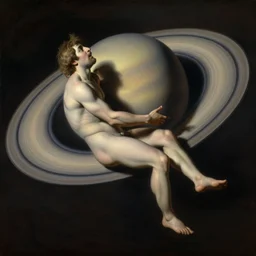 saturn devouring his son, painting by francisco goya, oil painting
