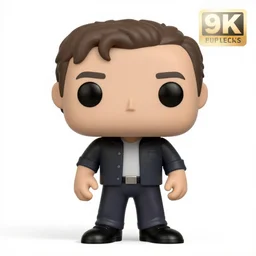 full body 3d render of Walter White as a funko pop, studio lighting, white background, blender, trending on artstation, 8k, highly detailed