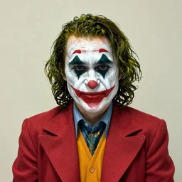 the Joker as Monalisa
