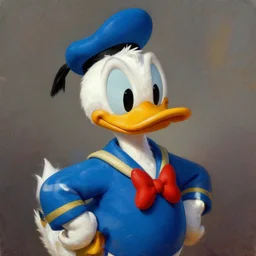 donald duck as howard the duck, digital painting, extremely detailed, 4 k, intricate, brush strokes, mark arian, artgerm, bastien lecouffe - deharme