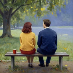 eternal sunshine of the spotless mind painted by Norman Rockwell