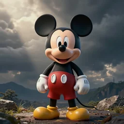 elon musk as mickey mouse