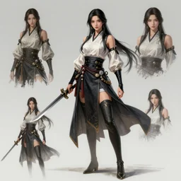 a blade and soul concept art of female character on a render by the artist Hyung tae Kim , Jiyun Chae, Joe Madureira, trending on Artstation by Hyung tae Kim, artbook, Stanley Artgerm Lau, WLOP, Rossdraws