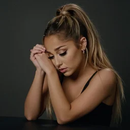 sad arianna grande