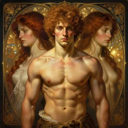 symmetry!! portrait of vandamme, cottagecore!! fitness body, glowing lights!! intricate, elegant, highly detailed, digital painting, artstation, concept art, smooth, sharp focus, illustration, art by artgerm and greg rutkowski and alphonse mucha