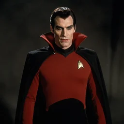 a still of a vampire king, from star trek the next generation ( 1 9 8 7 ),