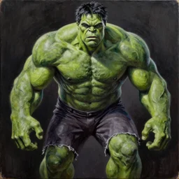 the hulk starring as walter white in breaking bad. full body. oil on canvas. intricate. 8 k. highly professionally detailed. hdr. cgsociety