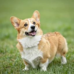 bucking corgi