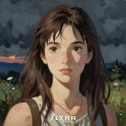 anime rooney mara, intricate oil painting by greg rutkowski, trending on pixiv