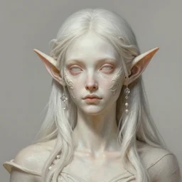 dead elf, diffuse lighting, fantasy, intricate, elegant, highly detailed, lifelike, photorealistic, digital painting, artstation, illustration, concept art, smooth, sharp focus, art by john collier and albert aublet and krenz cushart and artem demura and alphonse mucha