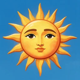sun with jerma face on it