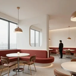 Zaha Hadid and edward hopper collaboration on new diner design