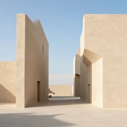 minimalist summertime architecture by atey ghailan and edward hopper
