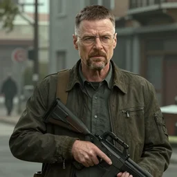 Screenshot of Walter White in the Hitman video game
