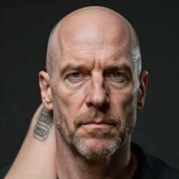 michael ehrmantraut as a photorealistic thumb, finger, 4 k, macrophotography, hyperrealism, hd