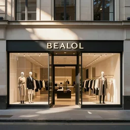 high end retail store fronts