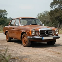 rusty mercedes - benz w 2 2 1, 8 k