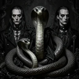 serpent haze ecstasy, intricate portrait artwork by josan gonzalez, h. r. giger, tom bagshaw, kilian eng, h. r. giger, zdizslaw beksinski, very coherent artwork, brutal, darkness, noir, gothic, octane render, unreal engine, 8 k, high contrast