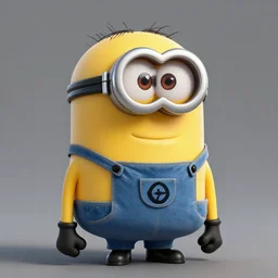 minion as a jeff the killer, creepypasta, realistic art, detailed, octane render