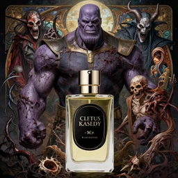 the platonic ideal of the perfume of cletus kasady ultimate carnage thanos dementor doctor manhattan chtulu nazgul, detailed, intricate, hyperrealism, intense, scary, decay, dmt, art by brock hofer and artgerm and greg rutkowski and alphonse mucha