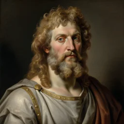 Zeus, Jupiter, Perkunas, Tyr, Dyeus Pita, portrait, by Hendrick De Clerke