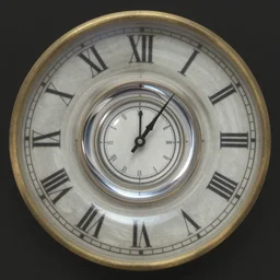a new art style that uses reflections and perspective to make a looping effect is adoperated to portray time