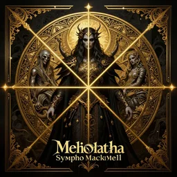 melodic sympho black metal album cover detailed poster art style by hybrid from Doom and art direction by Darius Zawadzki ,in style of Midjourney, detailed and intricate, golden ratio, elegant, ornate, horror, elite, ominous, haunting, matte painting, cinematic, cgsociety, H.R. Giger, James jean, Noah Bradley, Darius Zawadzki, Zdizslaw Beksinski, Artstation trending, 8k, vivid and vibrant; cinematic quality character render; low angle; ultra high quality model; production quality cinema model;