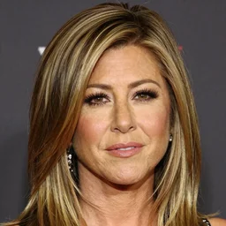 portrait of Jennifer Aniston in the style of Mario Testino, award-winning, detailed, 82 mm sigma art, close up