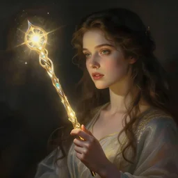 mystical wizard wand