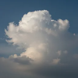 clouds looking like bob ross