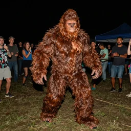 sasquatch bigfoot dance party rave