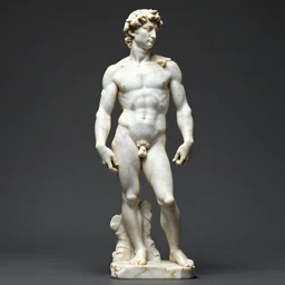 a statue made of white marble with gold veins, of corn man, full body shot, perfect symmetrical body, perfect symmetrical face, hyper realistic, hyper detailed, by johannen voss, by peter kemp, by monia merlo, by michelangelo, by ernst haeckel, by alex grey, octane render, blender, 8 k