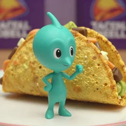 pikmin inside of taco bell, realistic, found footage