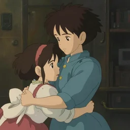 studio ghibli, impressionism, ambient lighting, shaded! n 6
