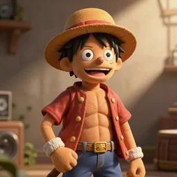 luffy in the Muppet show