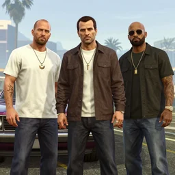 friends actors as gta 5 character's
