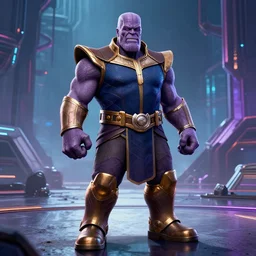 gauntlet of thanos by don bluth, hyperdimensional sci - fi background, highly detailed, dynamic shadows render by keyshot