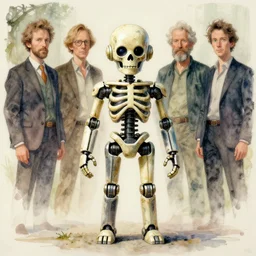 kid cyborg skeleton toy design | esoteric symbolism | jean - baptiste monge, esao andrews, bastien lecouffe - deharme, tim jacobus, ken currie | ultra - detailed realism, soft cinematic lighting, hi - fructose, artstation, high - quality, ink watercolors wes anderson poster art