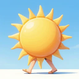 walking on the sun