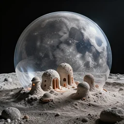 bubble habitat on moon