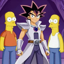 dream machine warior of time, Yugiho, Avatar, Simpsons, Futurama