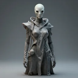 the concept of clothing of the future, latex, mask, alien, si - fi, futurism, asymmetric forms, weird, supernatural, unearthly, photorealistic, unreal engine render