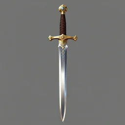 a beautiful picture of a sword design by greg rutkowski and thomas kinkade, trending on artstation