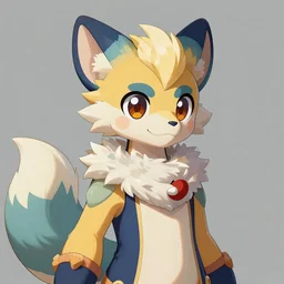A 2d digital painting of dio brando’s fursona by Nesskain, artstation.